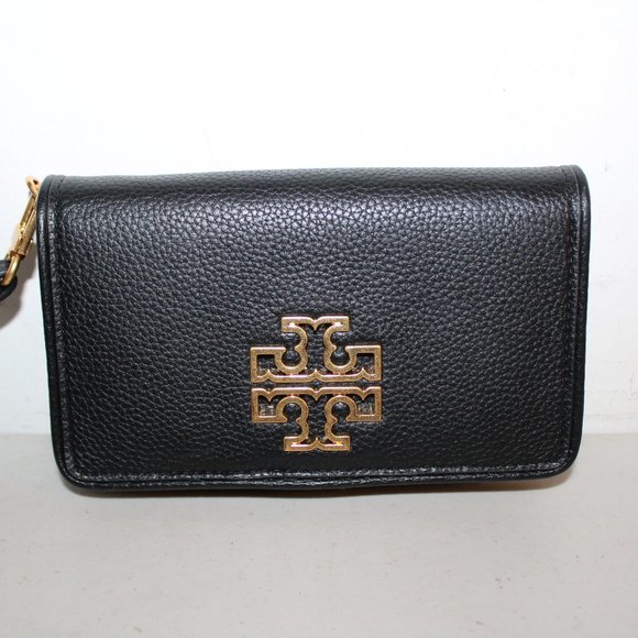 TORY BURCH BRITTEN SMARTPHONE WALLET WRISTLET BAG - Picture 4 of 7